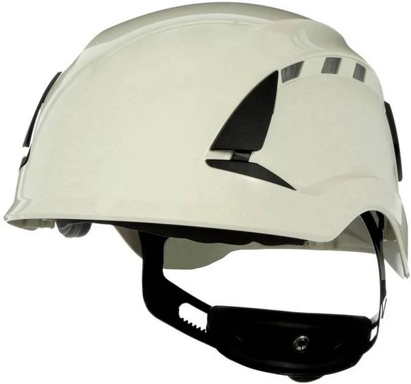Apsauginis šalmas SecureFit, ventiliuojamas, baltas X5501V-C X5501V-CE, 3M