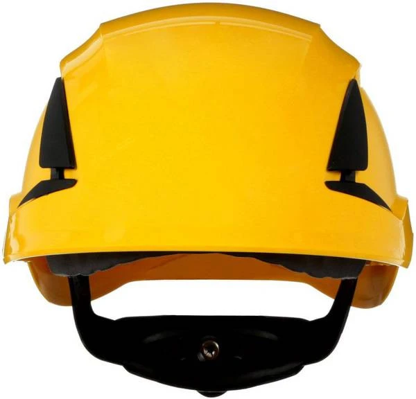 Apsauginis šalmas SecureFit™,ventiliuojamas, yellow X5502V-C X5502V-CE, 3M