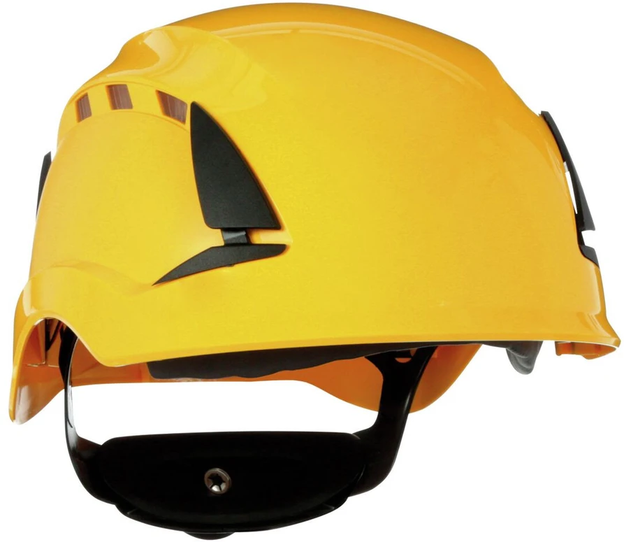Apsauginis šalmas SecureFit™,ventiliuojamas, yellow X5502V-C X5502V-CE, 3M