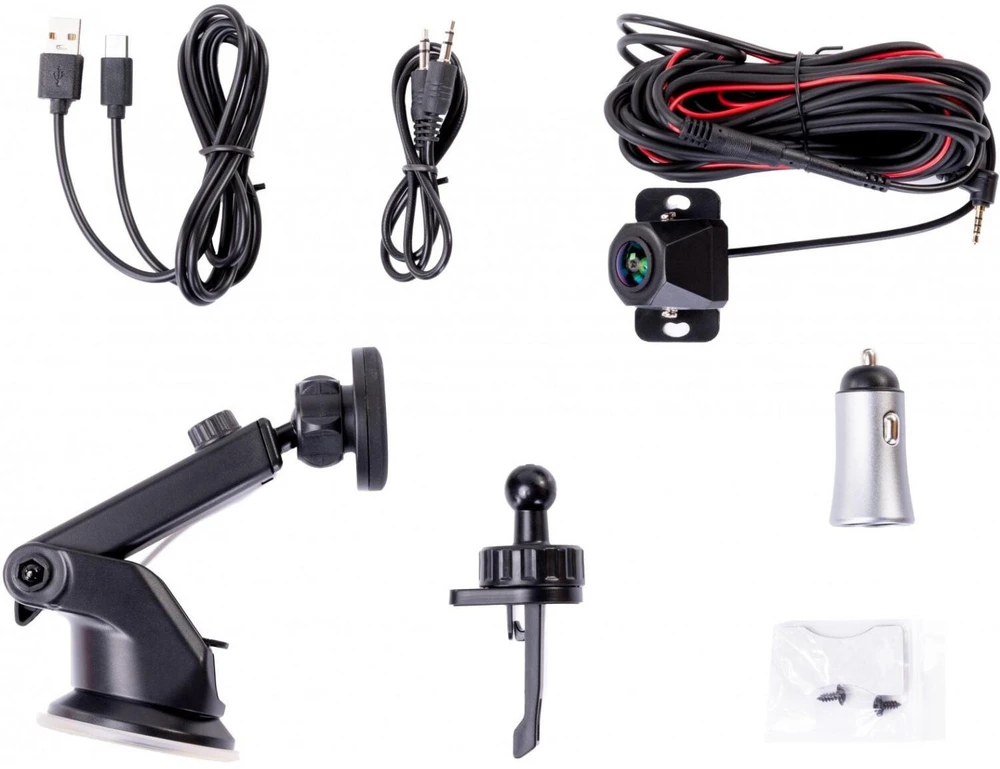 Automagnetola Sencor Atbulinės eigos kamera CarPlay ir Android Auto SCT M750
