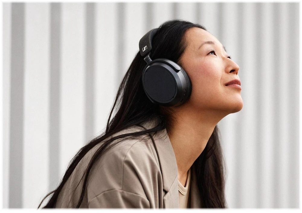 Belaidės ausinės Sennheiser Momentum Wireless 4 | ANC | Bluetooth 5.2 | Juodos