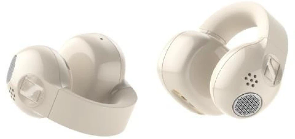Ausinės Sennheiser Accentum Clip Kreminis