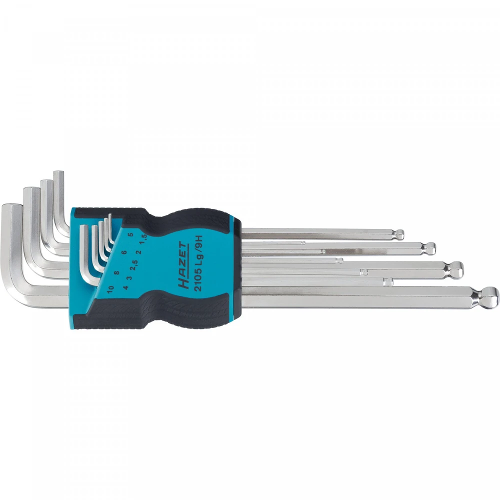 Hazet Allen key set 2105LG / 9H - 9-piece