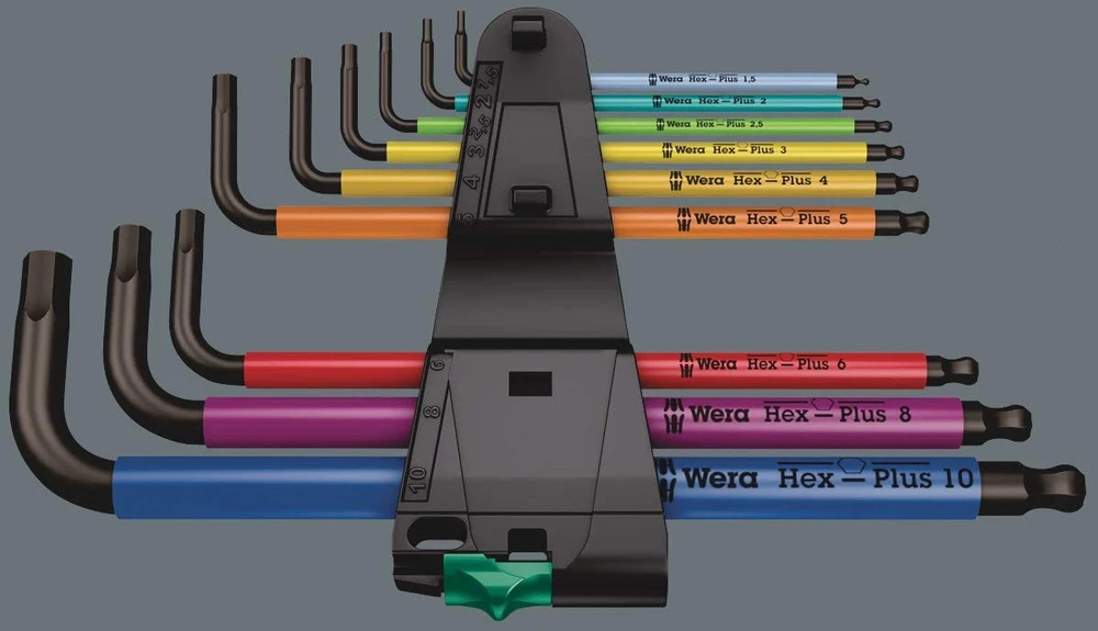 Šešiakampių raktų rinkinys WERA 950 SPKL/9