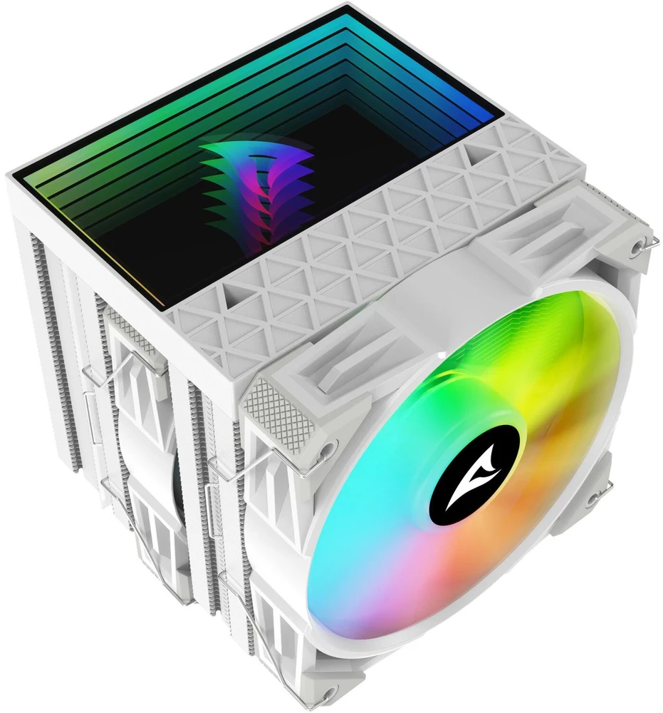 Sharkoon A60 RGB procesoriaus oro aušintuvas 12 cm baltas 1 vnt.