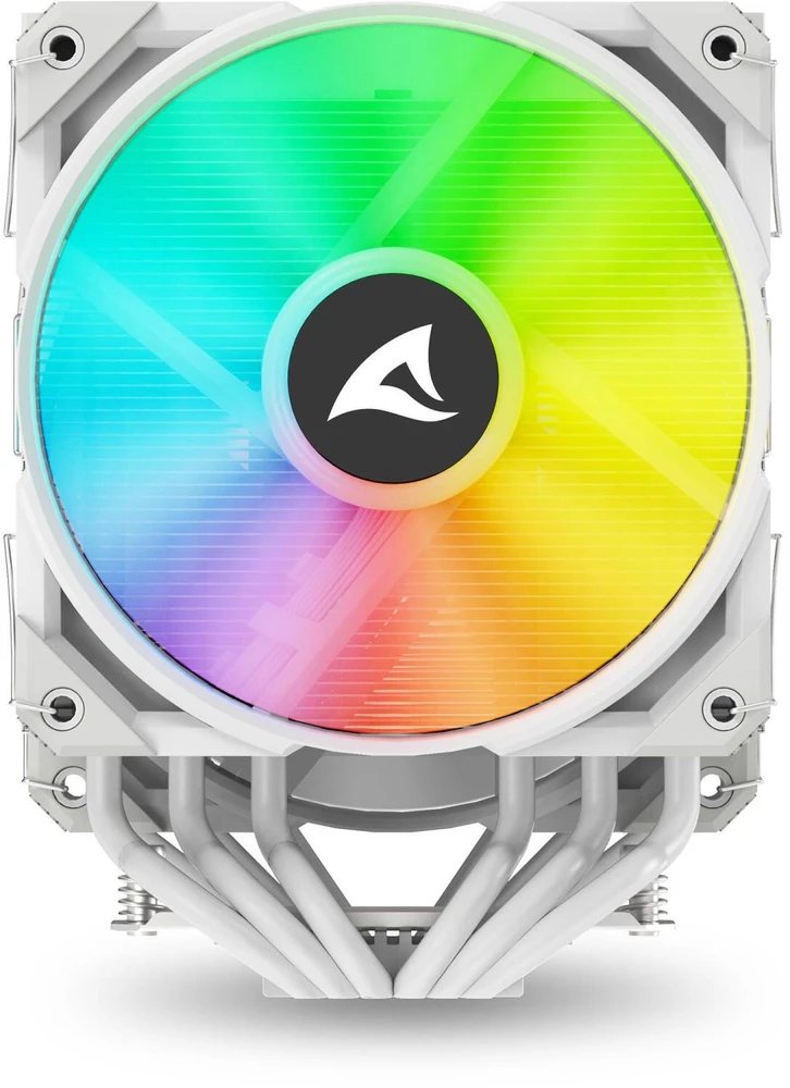 Sharkoon A60 RGB procesoriaus oro aušintuvas 12 cm baltas 1 vnt.