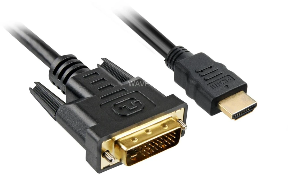 Sharkoon Kabelis HDMI -> DVI-D (24+1) 3m juodas
