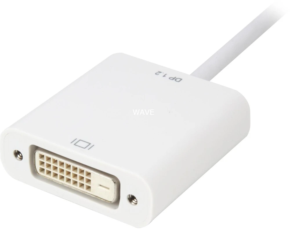 Sharkoon DisplayPort 1.2 > DVI24+1 Converter (baltas, 15 cm)