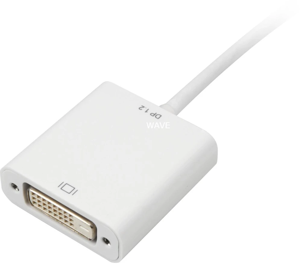 AV adapteris Sharkoon DisplayPort Mini – DVI-D, baltas (4044951017386)