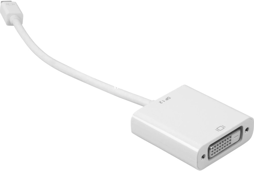 AV adapteris Sharkoon DisplayPort Mini – DVI-D, baltas (4044951017386)