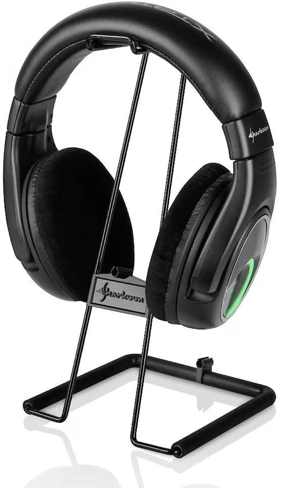 Ausinių stovas Sharkoon X-Rest PRO, Juodas
