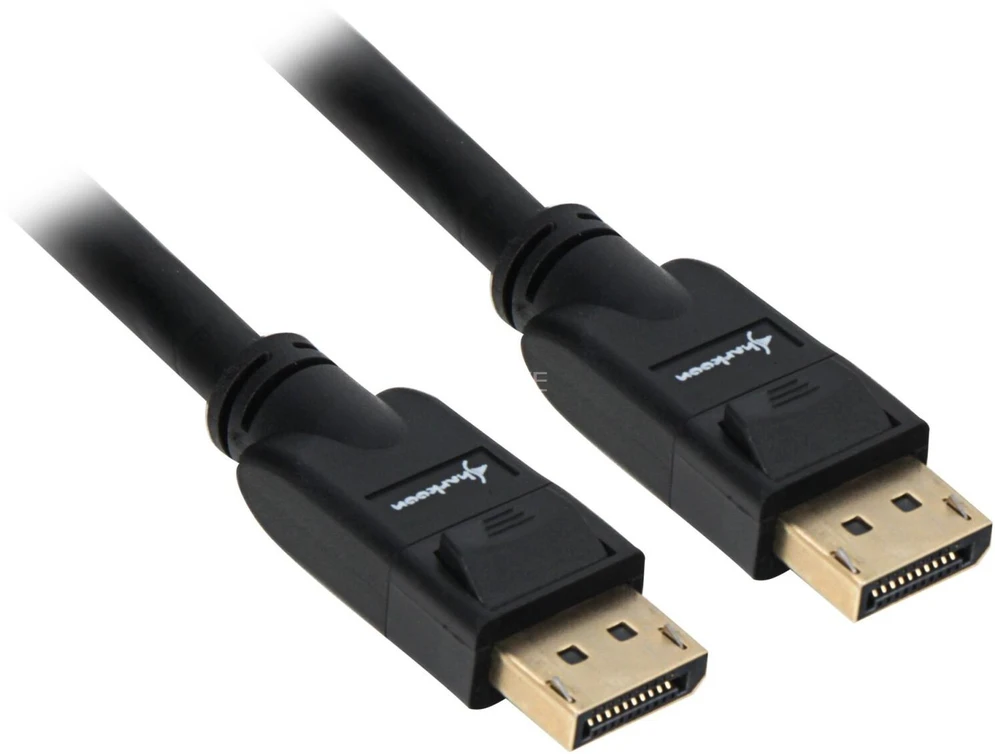 Sharkoon Kabelis Displayport 1.3 (Stecker > Stecker) 4K (juodas, 3 Meter)