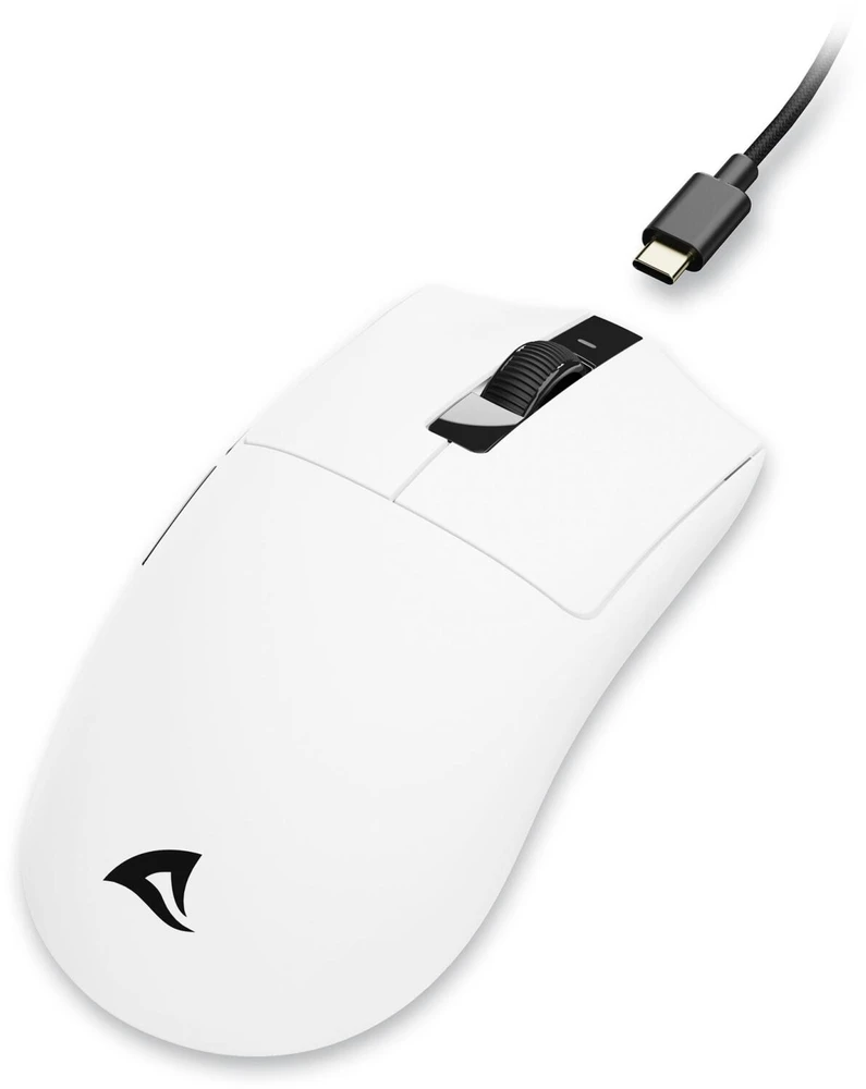Sharkoon FIREGLIDER One, Gaming-pelė - baltas