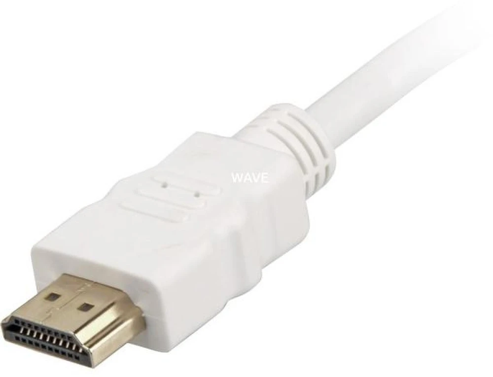 Kabelis Sharkoon HDMI - HDMI 2m balta (4044951015146)