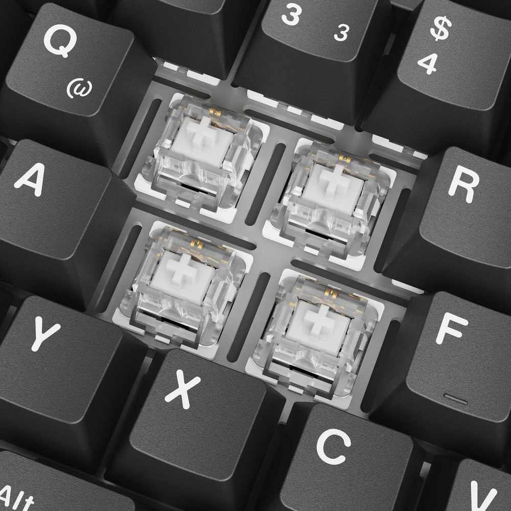 Sharkoon OfficePal KB70W Silent, klaviatūra - juodas, DE-išdėstymas