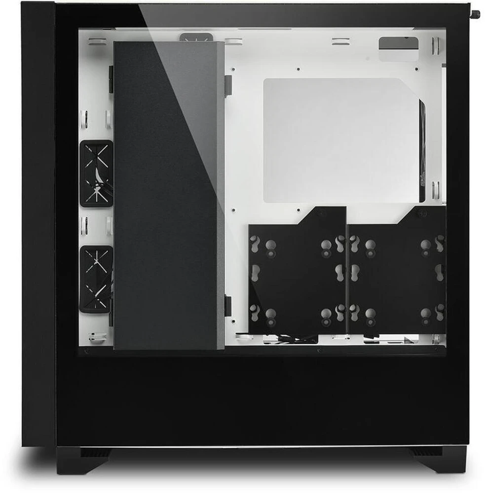 Sharkoon ELITE SHARK CA300H , Big-Tower-case - baltas, 2x gehrtetes Glas