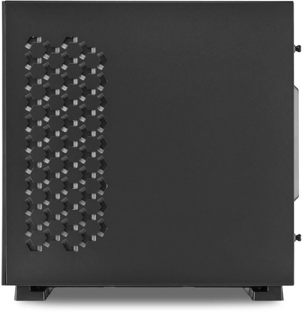 Sharkoon PURE STEEL RGB, Tower-case - juodas, gehrtetes Glas