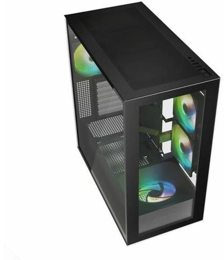 Midi Sharkoon Rebel C60 RGB Juodas