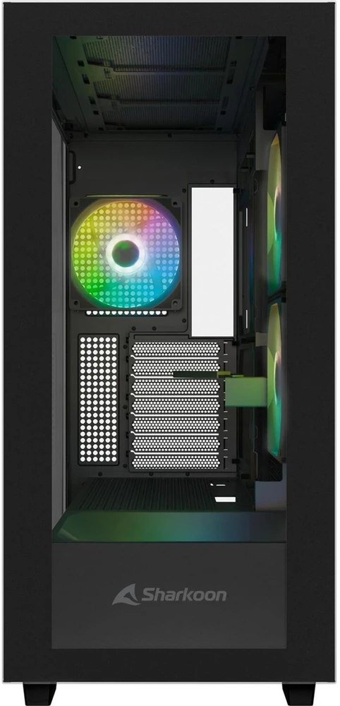 Midi Sharkoon Rebel C60 RGB Juodas