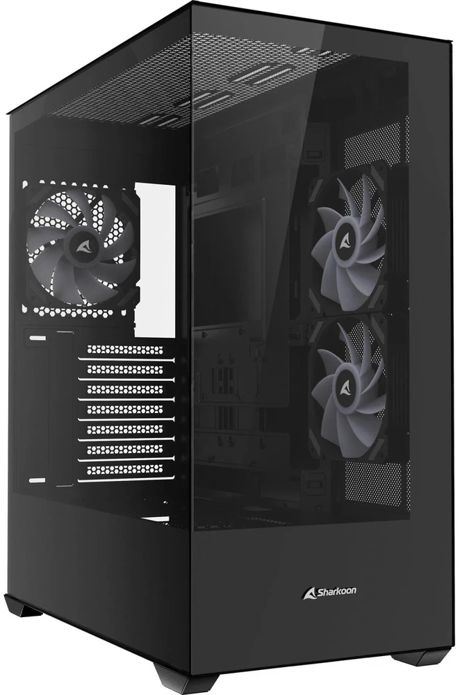 Sharkoon SK6 ARGB Tower ATX Sort
