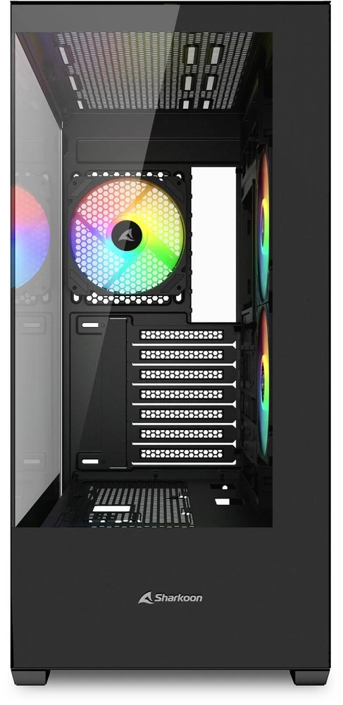 Sharkoon SK6 ARGB Tower ATX Sort