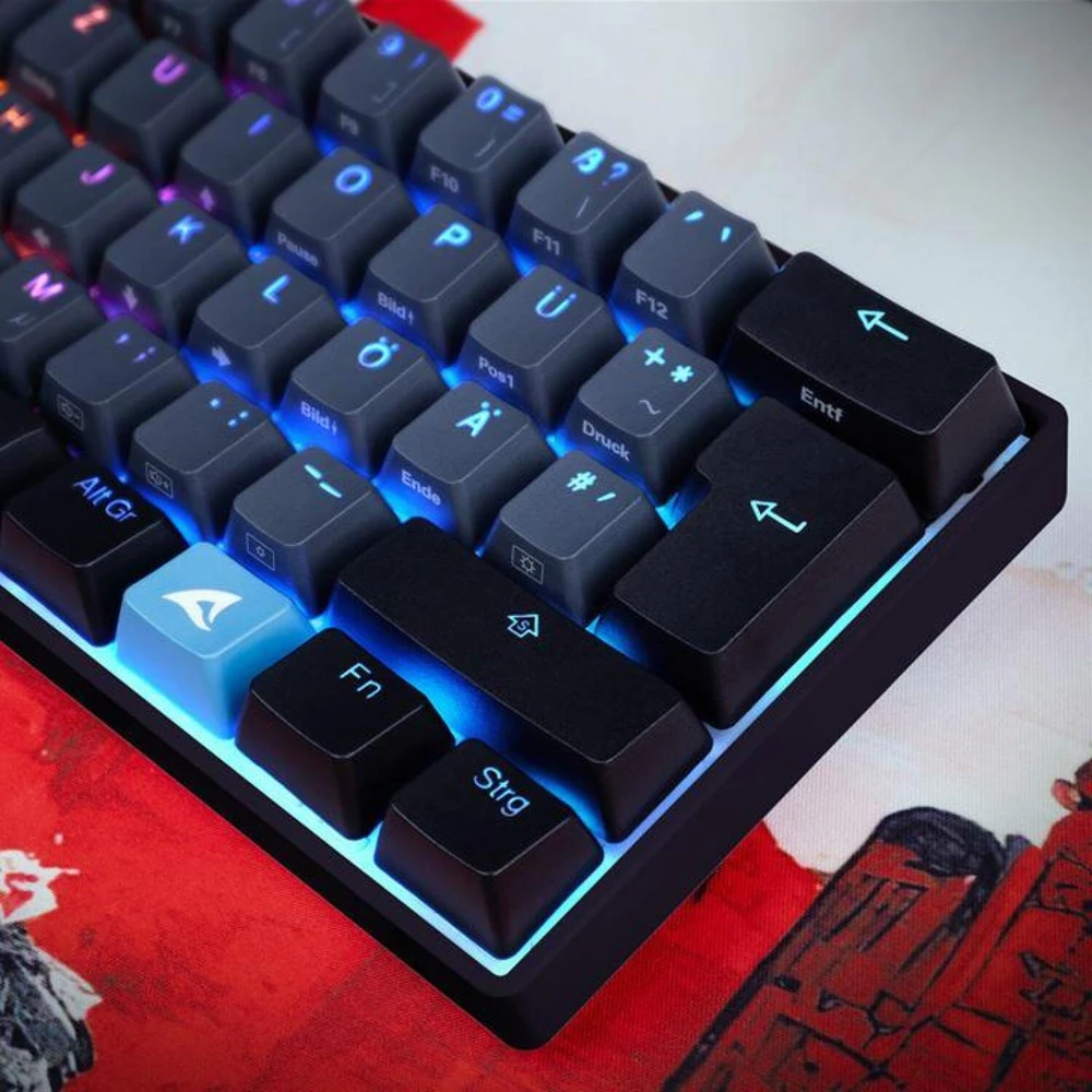 Sharkoon SKILLER SGK50 S4 Barebone, Gaming-klaviatūra - baltas, ANSI-išdėstymas