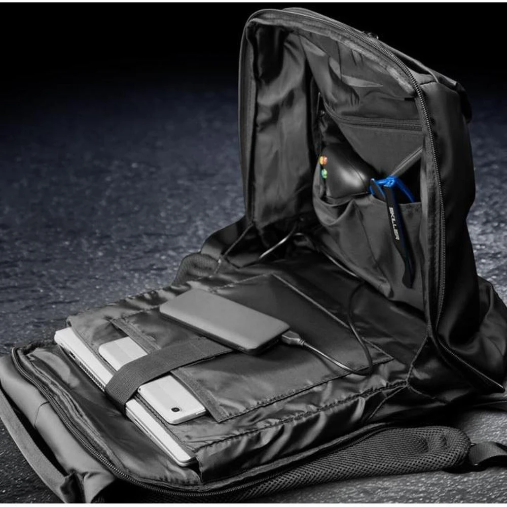Krepšys Sharkoon Sharkoon Backpack, backpack (juodas, 16 liters)