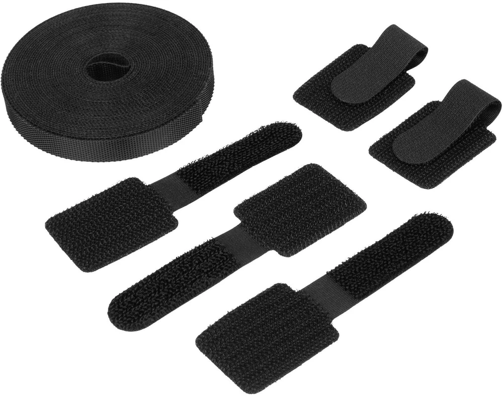 Sharkoon OfficePal Cable Organizer (juodas, 136-teilig)