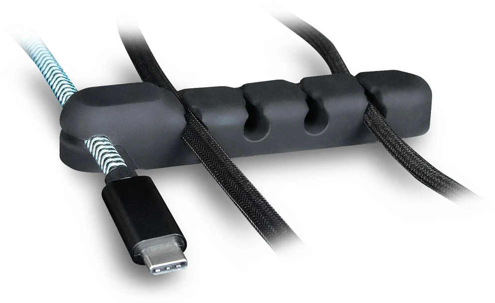 Sharkoon OfficePal Cable Organizer (juodas, 136-teilig)