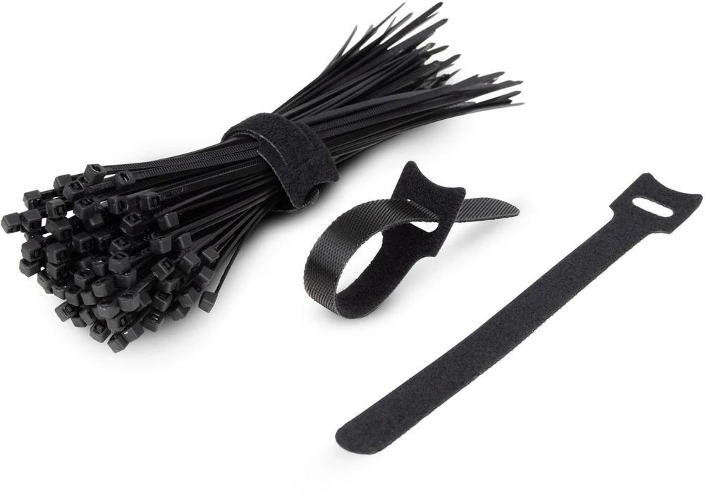 Sharkoon OfficePal Cable Organizer (juodas, 136-teilig)