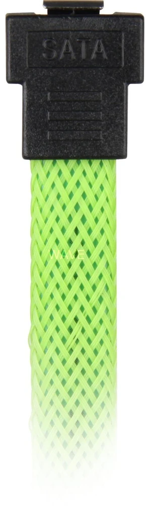 Sharkoon SATA 3 - 0.6 m - SATA III - SATA 7-pin - SATA 7-pin - Male/Male - Juodas,Žalias