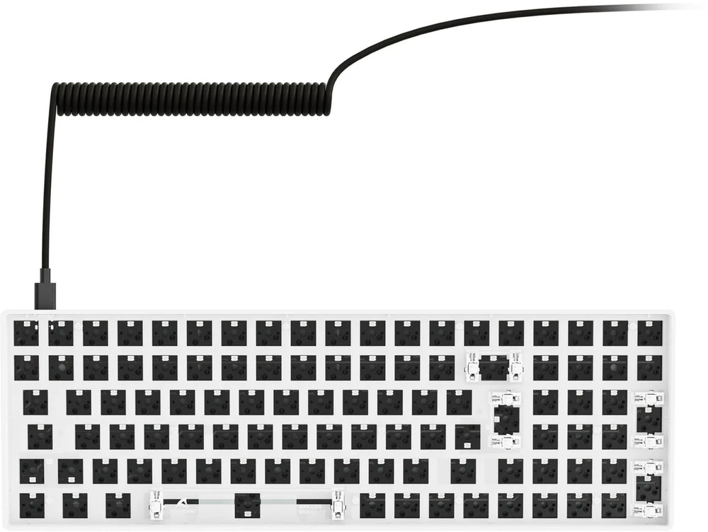 Sharkoon SKILLER SGK50 S2 Barebone, Gaming-klaviatūra - baltas