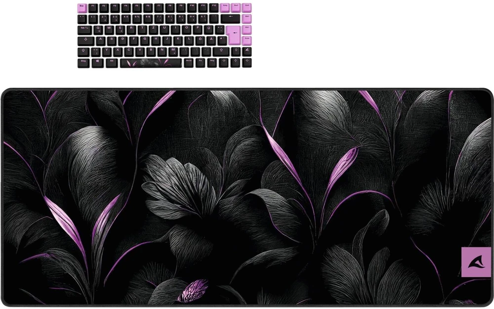 Klaviatūra Sharkoon SKILLER SGK50 S3 Design Bundle D2 (juodas/lila)