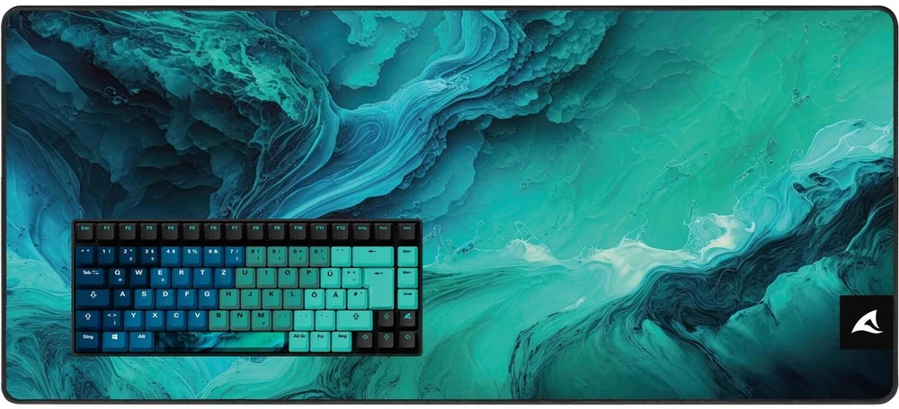 Klaviatūra Sharkoon SKILLER SGK50 S3 Design Bundle D4 (trkis/mėlyna)