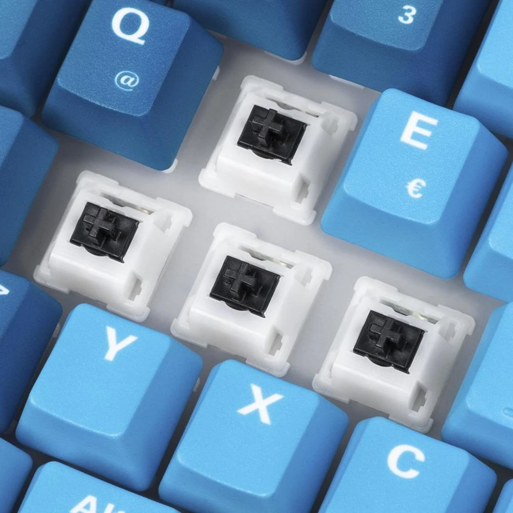 Klaviatūra Sharkoon SKILLER SGK50 S3 Ultimate Rev2 mint mėlynas QWERTZ