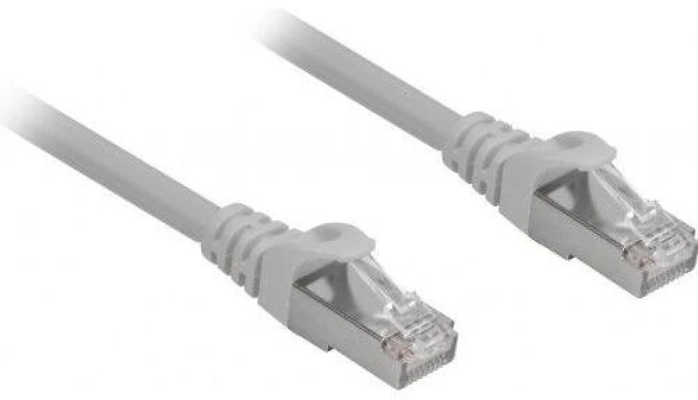 Sharkoon Patchkabel RJ45 Cat.6 SFTP (grau, 5 Meter)