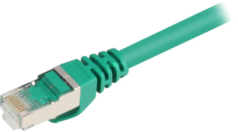 Sharkoon Patchkabel RJ45 Stecker > RJ45 Stecker CAT.6 S/FTP (grün, 1,5 Meter)