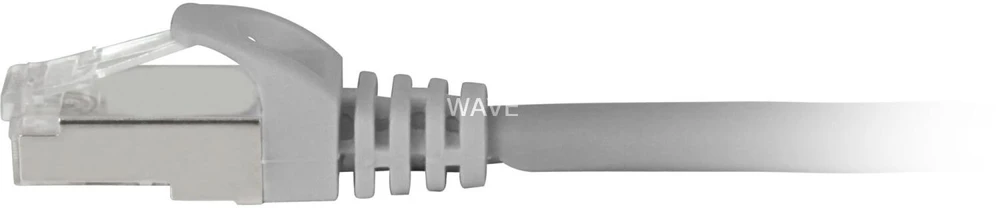 Sharkoon Patchkabel SFTP, RJ-45, mit Cat.7a Rohkabel (grau, 50cm)