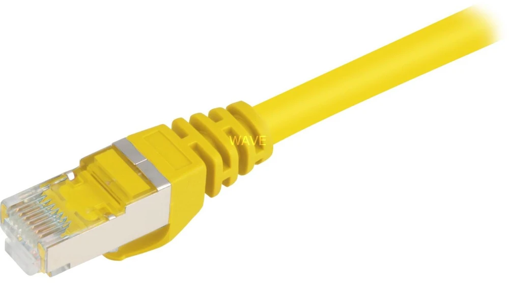 Sharkoon Patchkabel RJ45 Stecker > RJ45 Stecker CAT.6 S/FTP (gelb, 1,5 Meter)