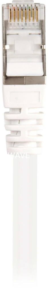 „Sharkoon“ RJ45 Cat.6 SFTP jungiamasis kabelis (baltas, 2 metrai)