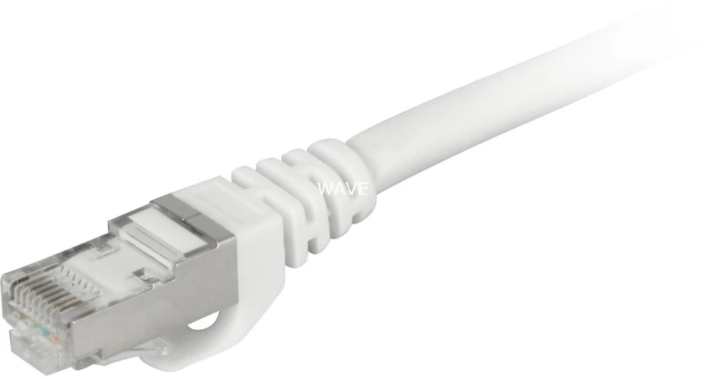 Sharkoon Patchkabel SFTP, RJ-45, mit Cat.7a Rohkabel (baltas, 1 Meter)
