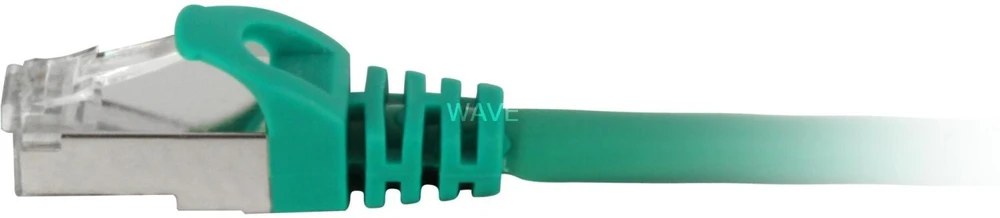 Sharkoon Patchkabel SFTP, RJ-45, mit Cat.7a Rohkabel (grün, 1 Meter)
