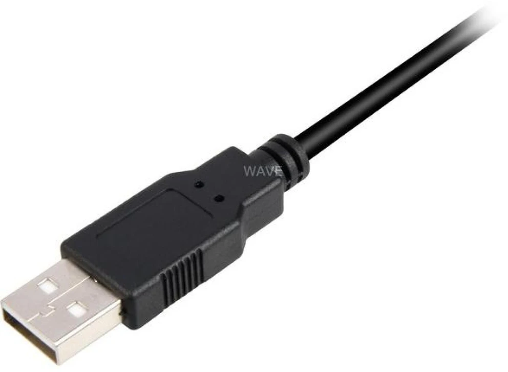 Sharkoon USB 2.0 Kabelis, USB-A Stecker > Micro-USB Stecker (juodas, 3,0 Meter)