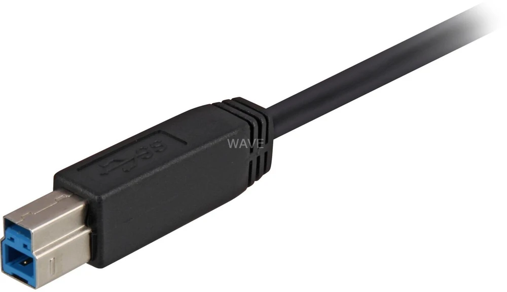 Sharkoon Cable USB 3.0 A-B juodas 3,0m