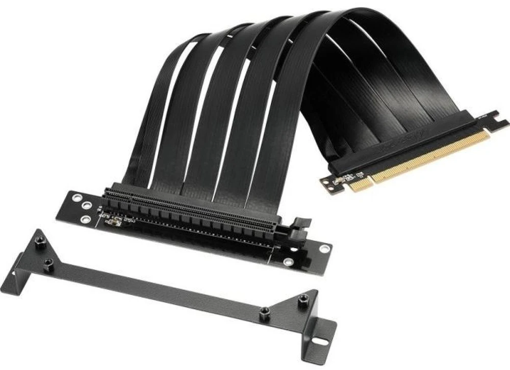 Grafikos plokštė Mounting Kit Sharkoon VGC for ELITE SHARK CA Series, Riser Card (Juodas)