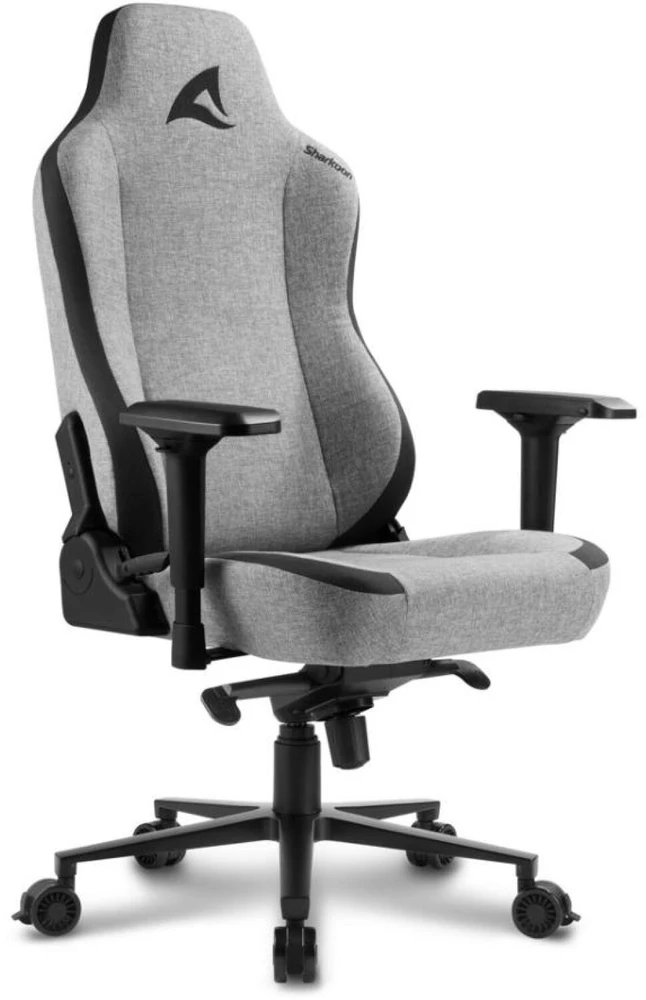 Žaidimų kėdė Sharkoon SGS40 Fabric Skiller Gaming Chair, Juoda-pilka