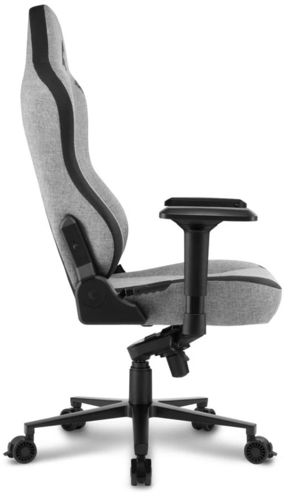 Žaidimų kėdė Sharkoon SGS40 Fabric Skiller Gaming Chair, Juoda-pilka
