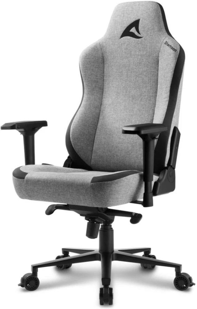 Žaidimų kėdė Sharkoon SGS40 Fabric Skiller Gaming Chair, Juoda-pilka
