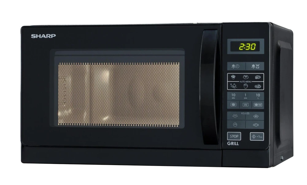 Mikrobangų krosnelė su kepintuvu Sharp R-642 BKW