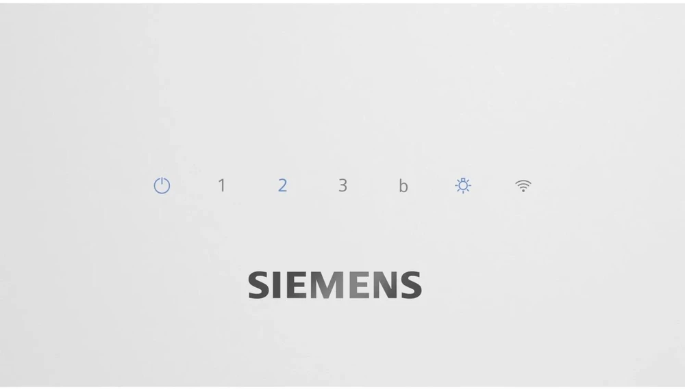 Siemens iQ300 prie sienos montuojamas virtuvės gartraukis, baltas, 786 m³/h